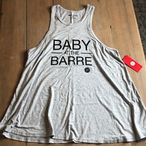NWT Pure Barre Baby at the Barre Shirt